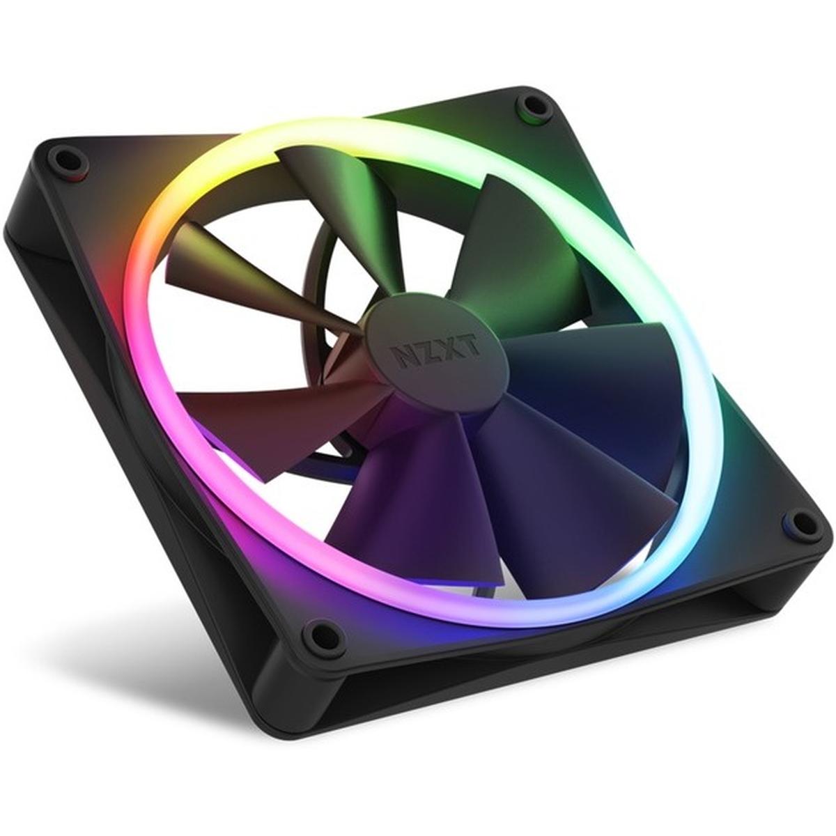 NZXT F140 RGB Fans Twin Pack 140mm schwarz
