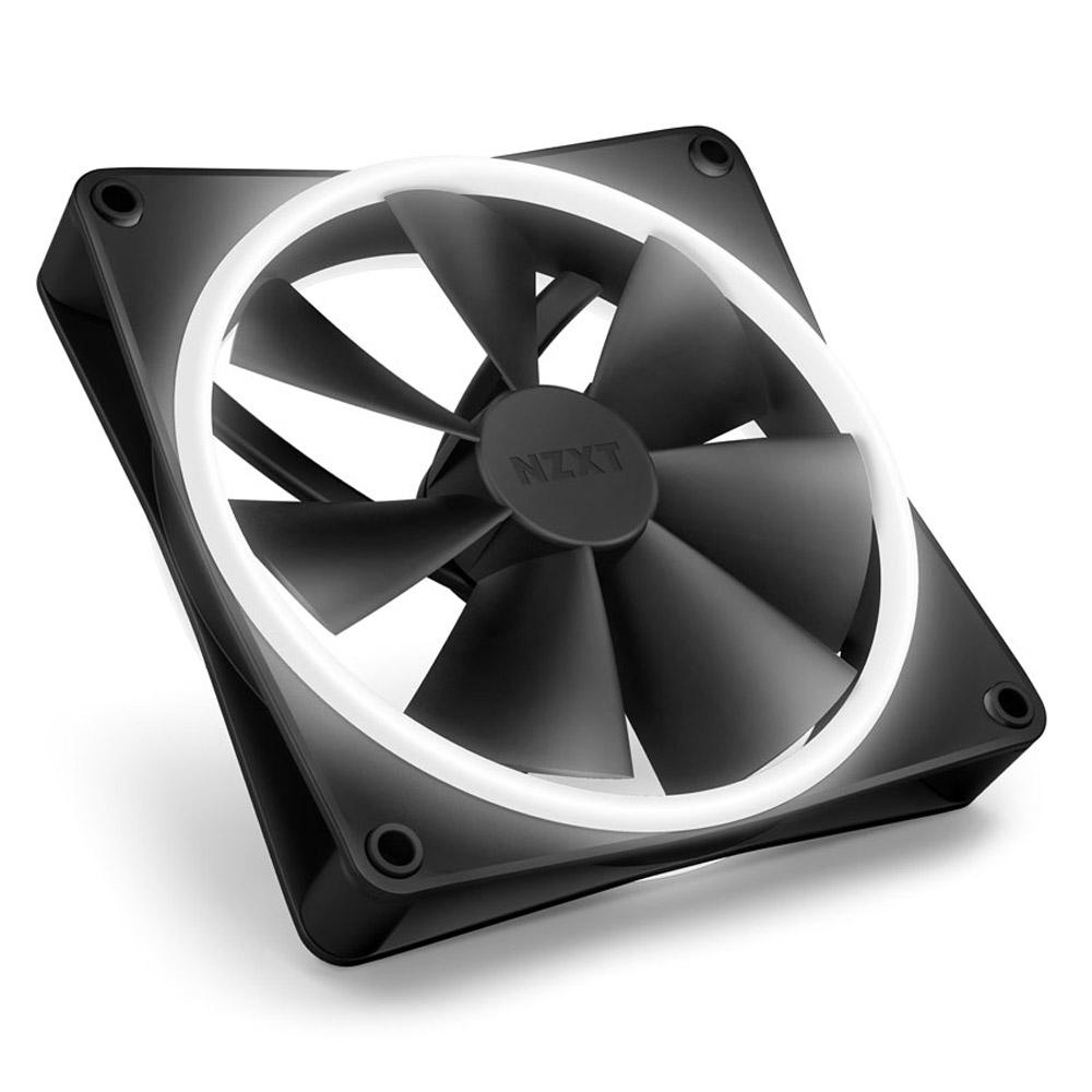 NZXT F140 RGB Duo Twin Pack 140mm RGB-Lüfter schwarz