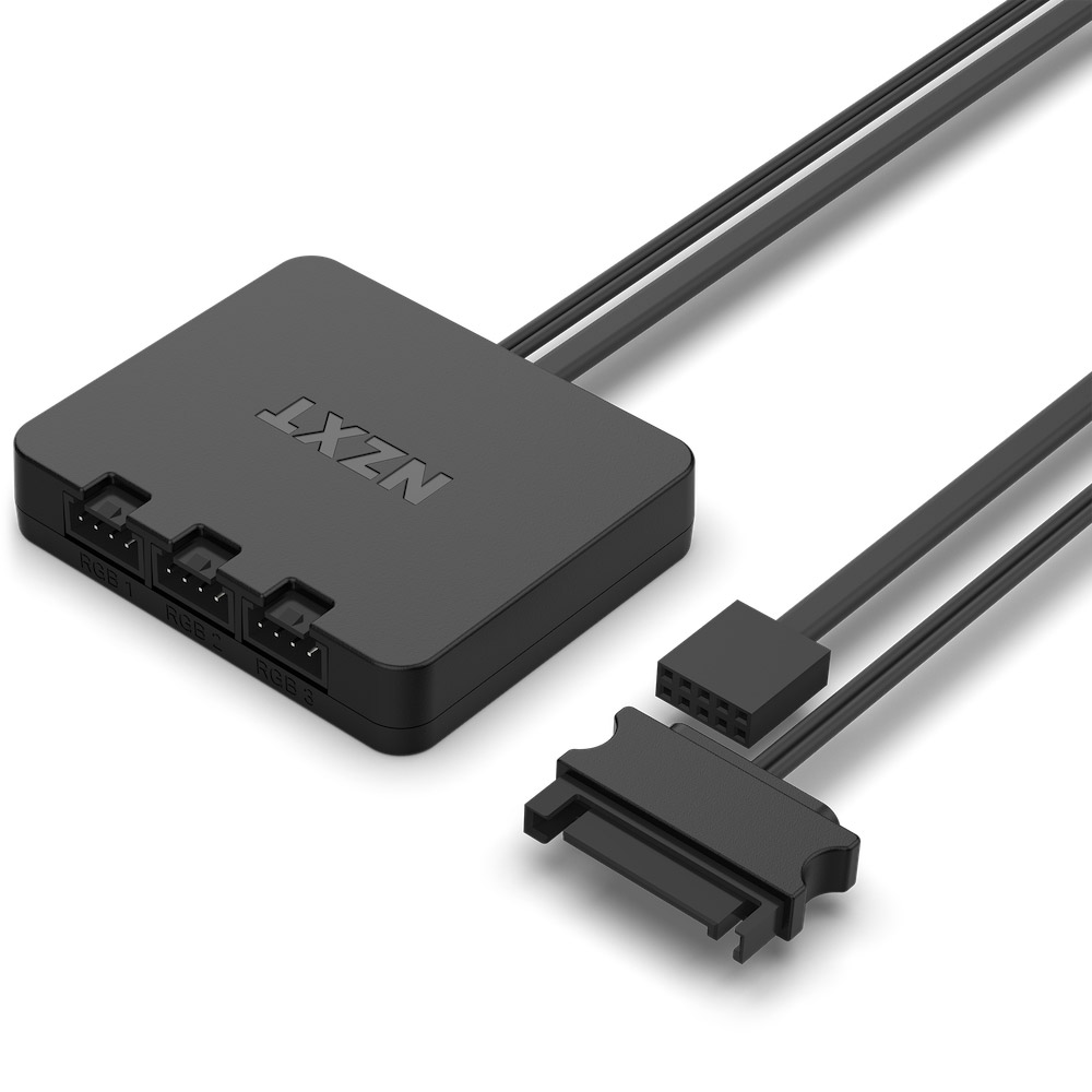 NZXT F120 RGB Duo Triple Pack 120mm RGB-Lüfter schwarz