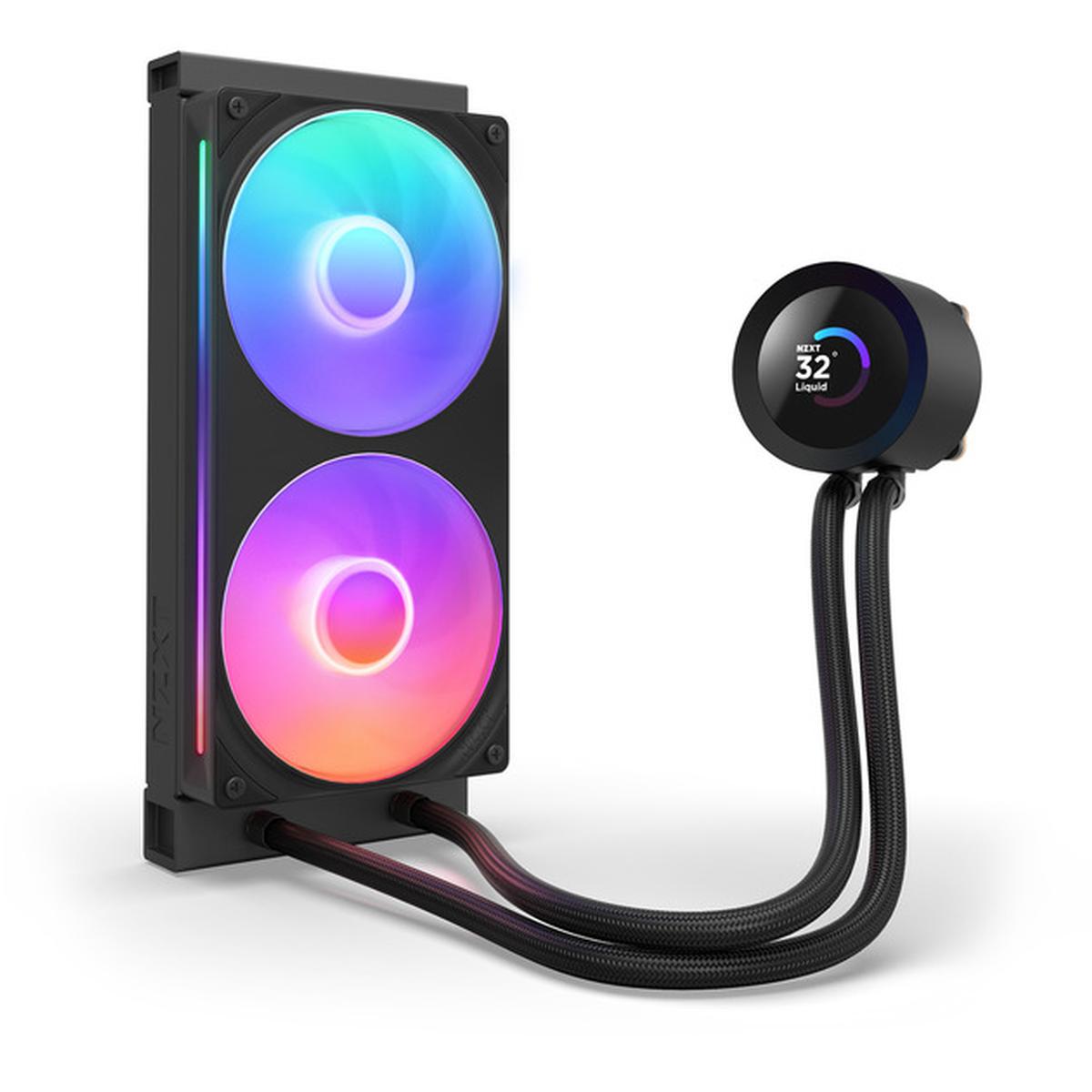NZXT Kraken Plus 240 RGB AIO CPU Wasserkühlung schwarz