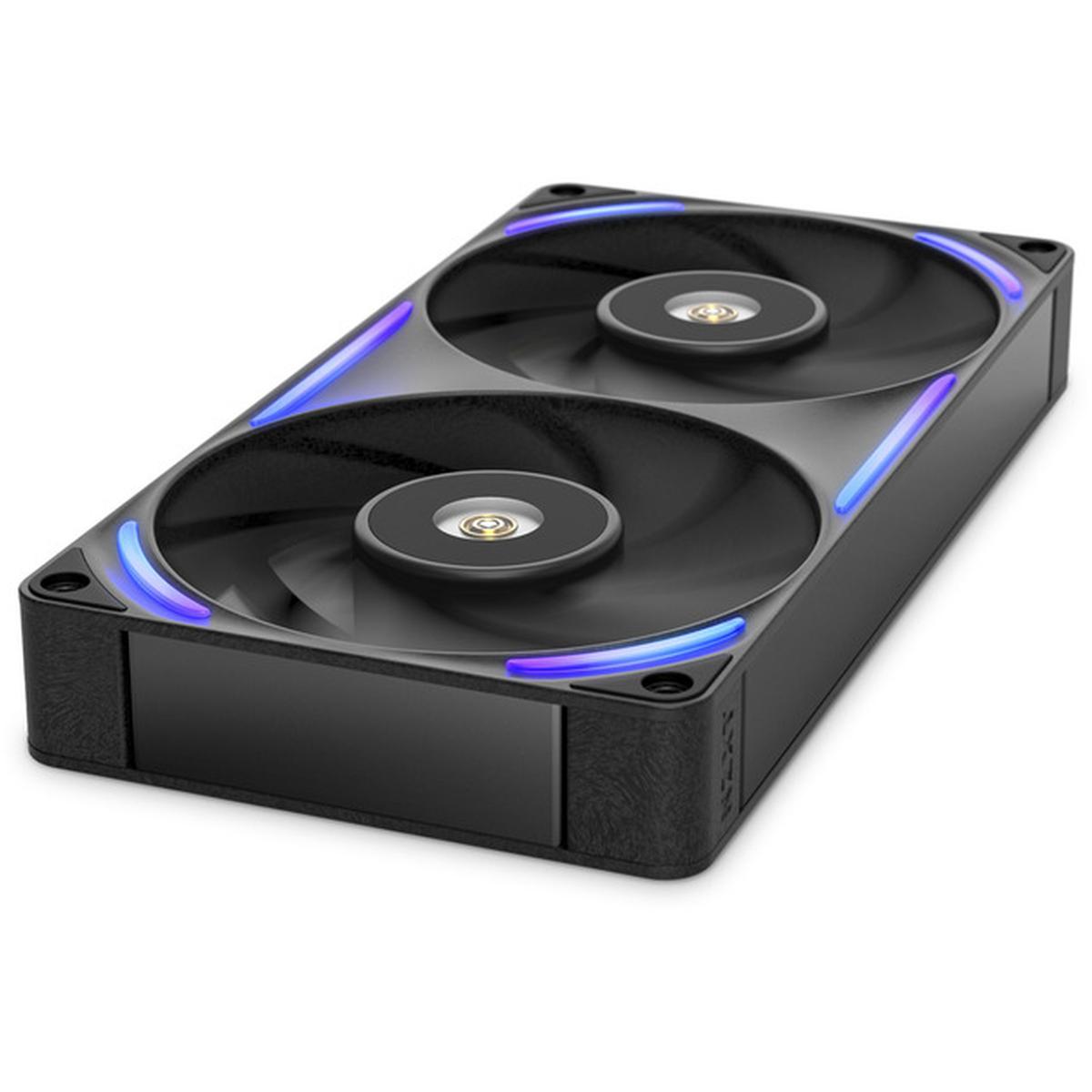 NZXT F240X 2x 120mm PWM RGB Lüfter schwarz
