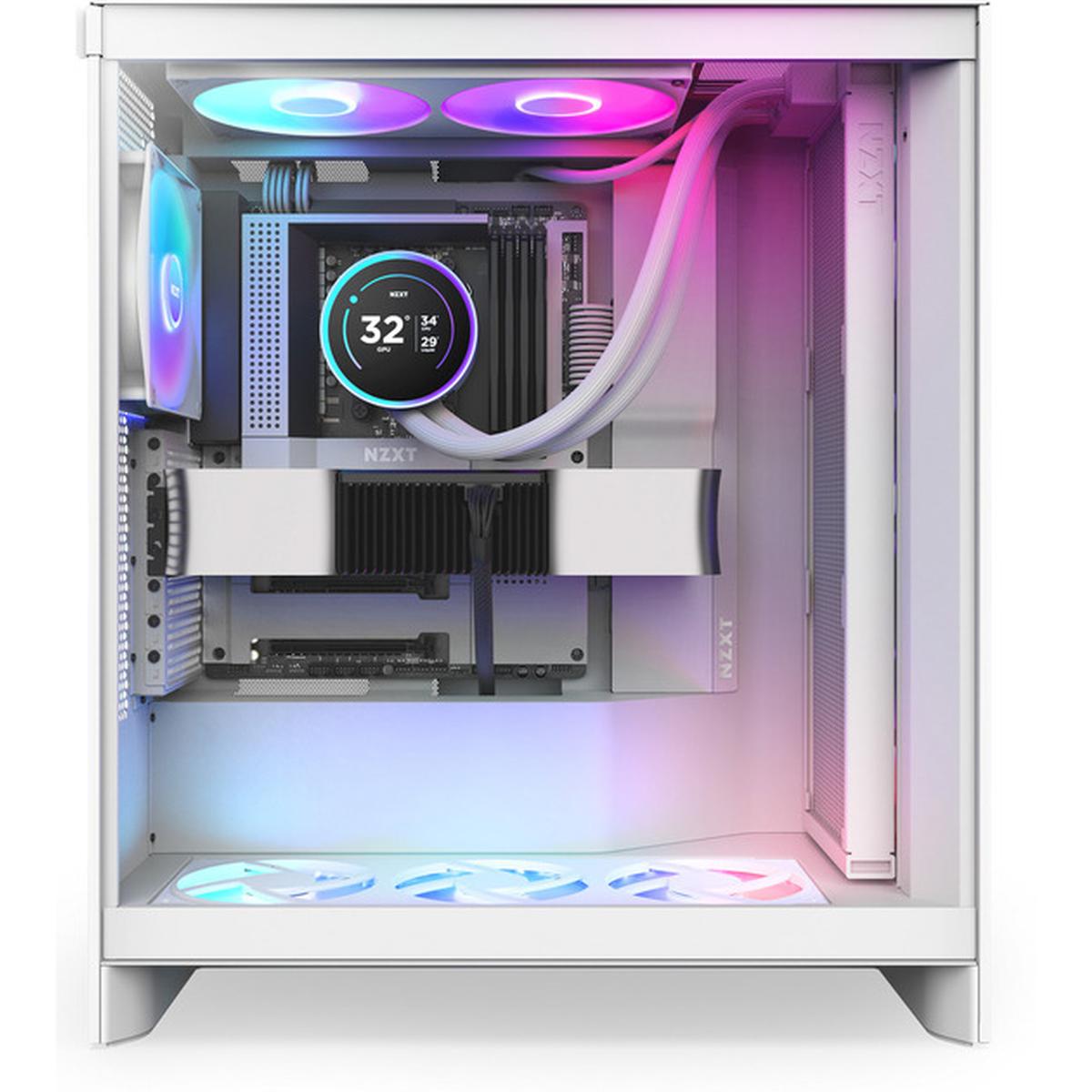 NZXT Kraken Elite 420 RGB (2025) All-in-One-Wasserkühlung weiß