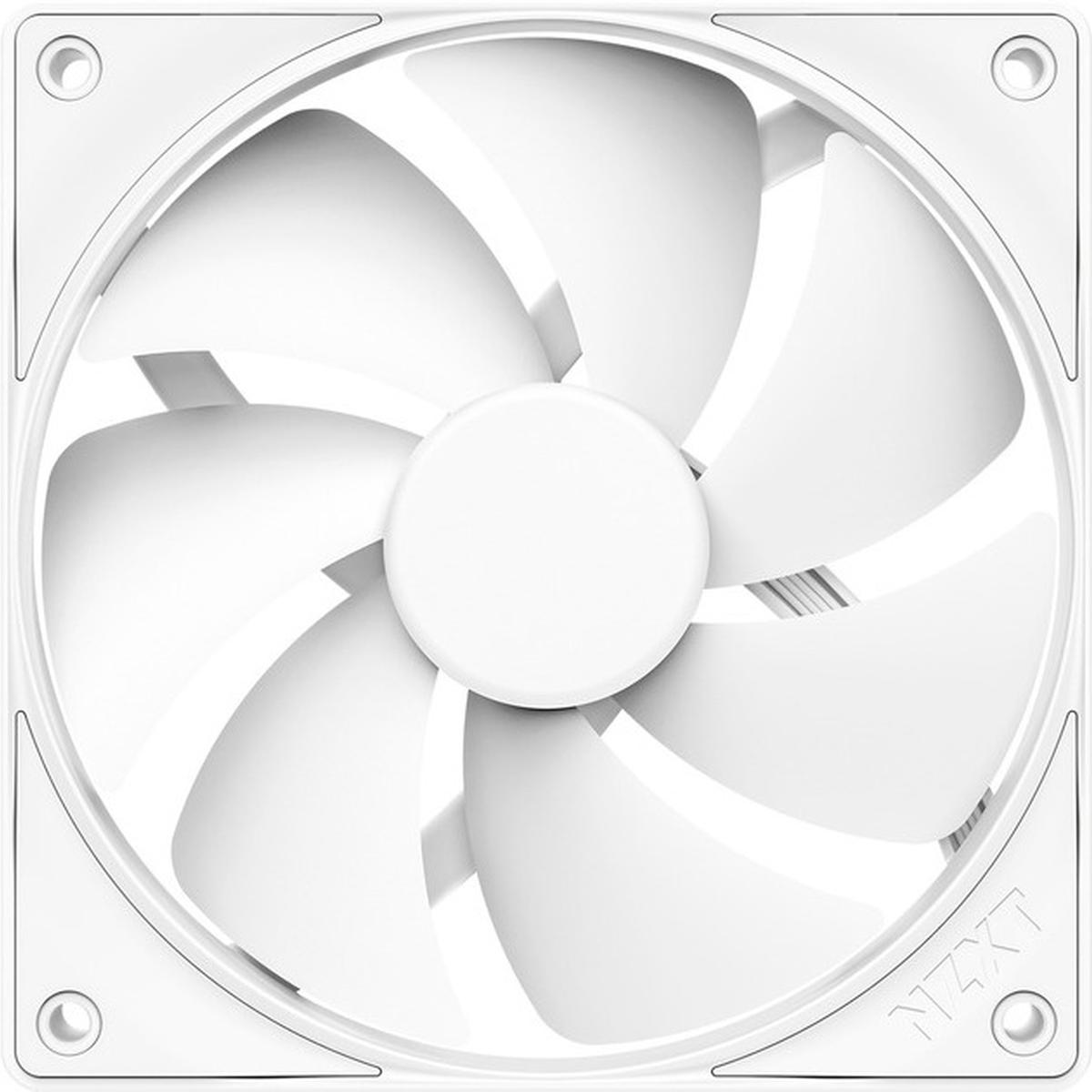 NZXT F120P 120mm Gehäuselüfter weiß