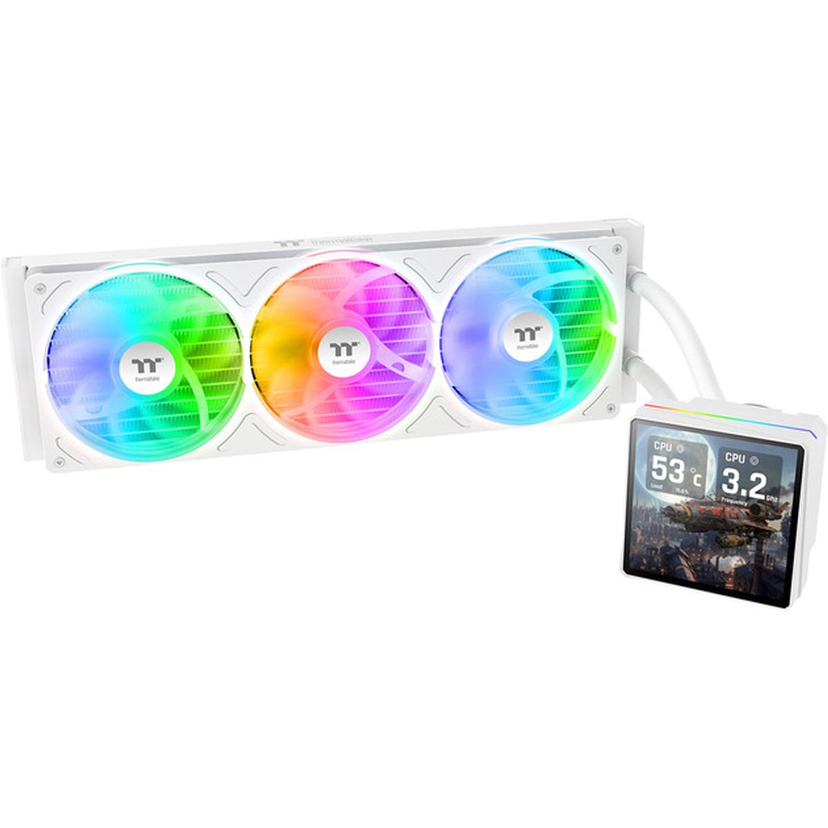 Thermaltake TH360 V3 Ultra ARGB All-in-One-Wasserkühlung weiß