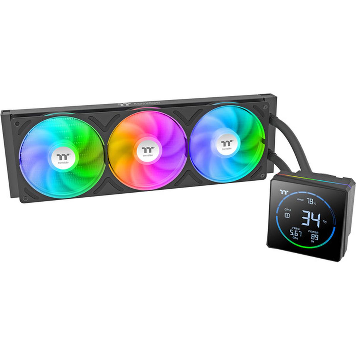 Thermaltake TH360-S V3 ARGB All-in-One-Wasserkühlung schwarz