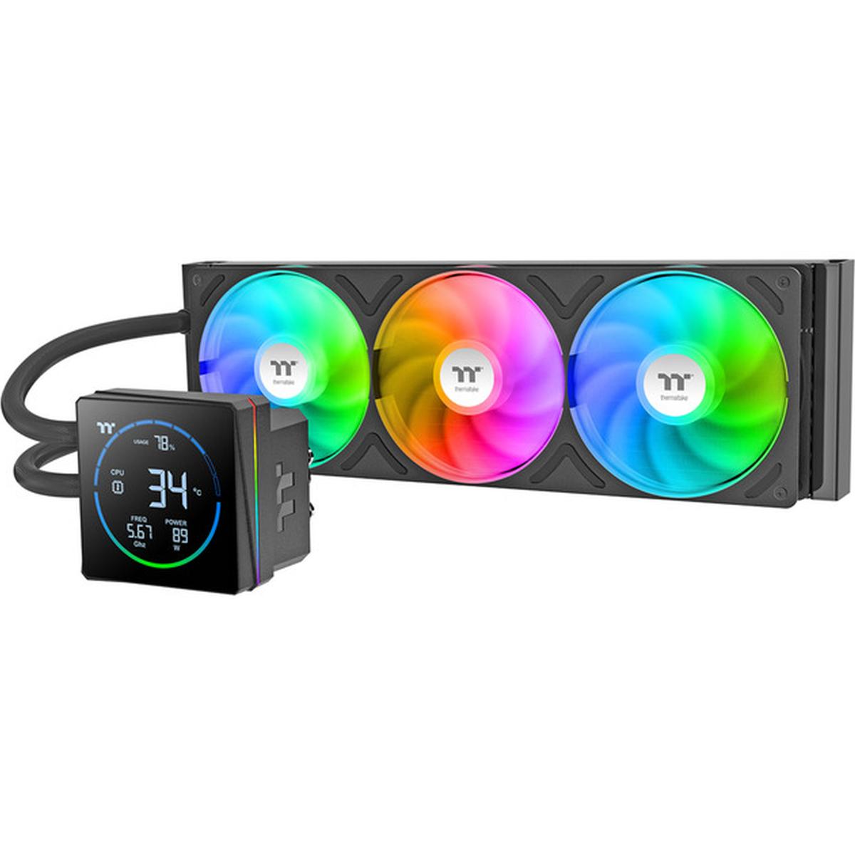 Thermaltake TH360-S V3 ARGB All-in-One-Wasserkühlung schwarz