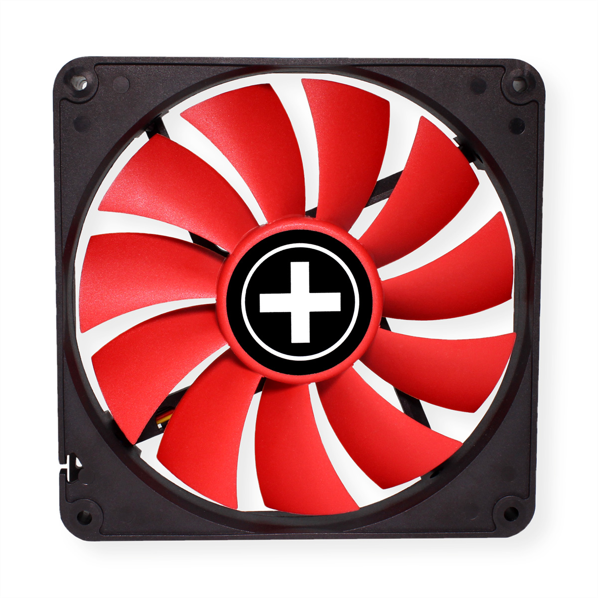 Xilence XPF140.R 140mm Gehäuselüfter rot/schwarz