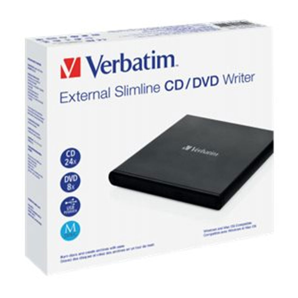 Verbatim 53504 DVD-Brenner USB 2.0 schwarz