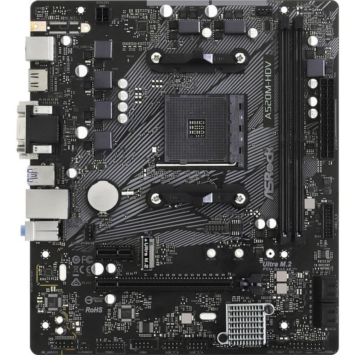 ASRock A520M-HDV Mainboard