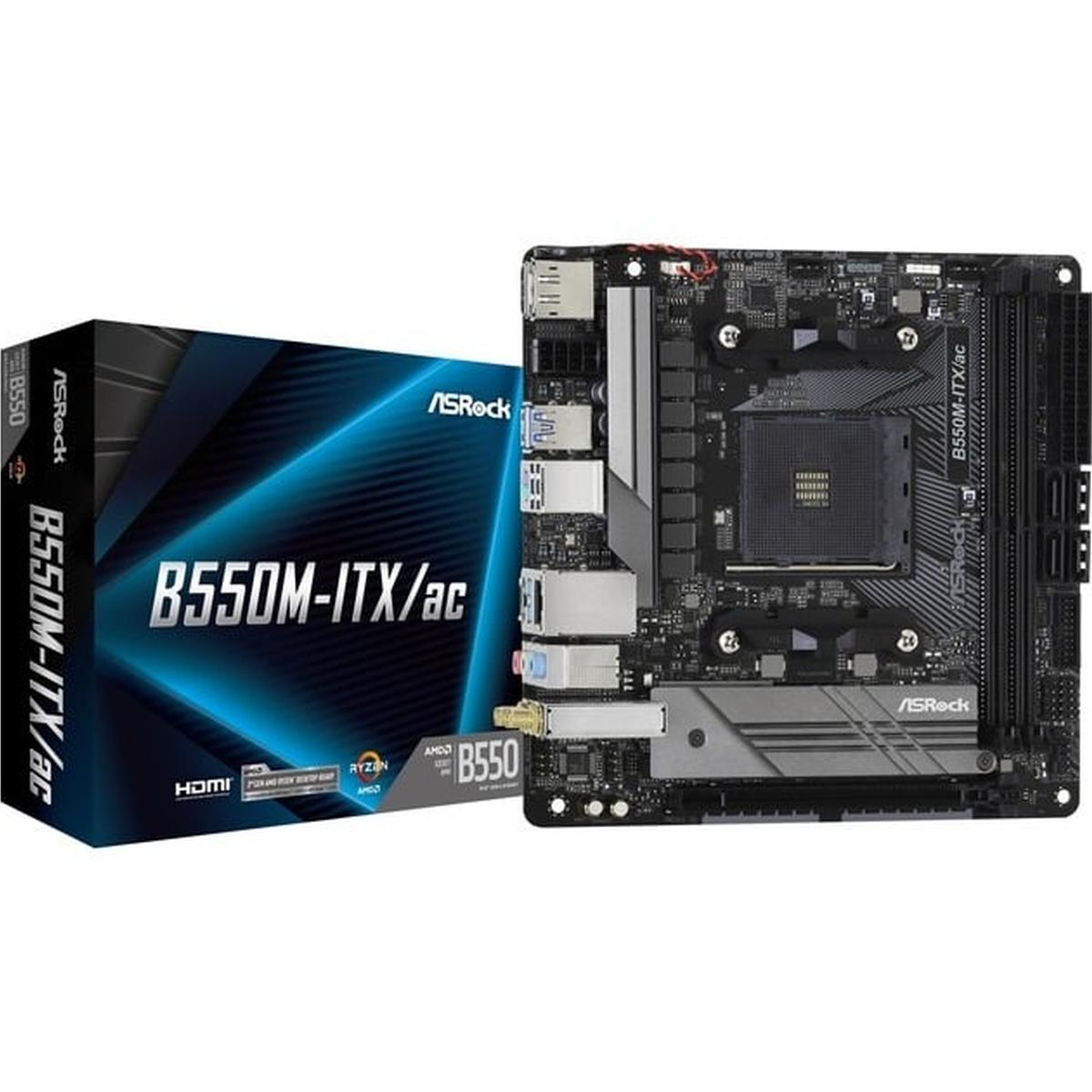 ASRock B550M-ITX/ac Mainboard