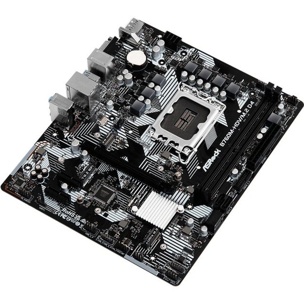 ASRock B760M-HDV/M.2 D4 Mainboard