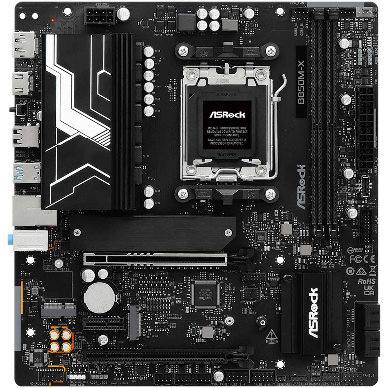 ASRock B850M-X R2.0 AM5 mATX Mainboard