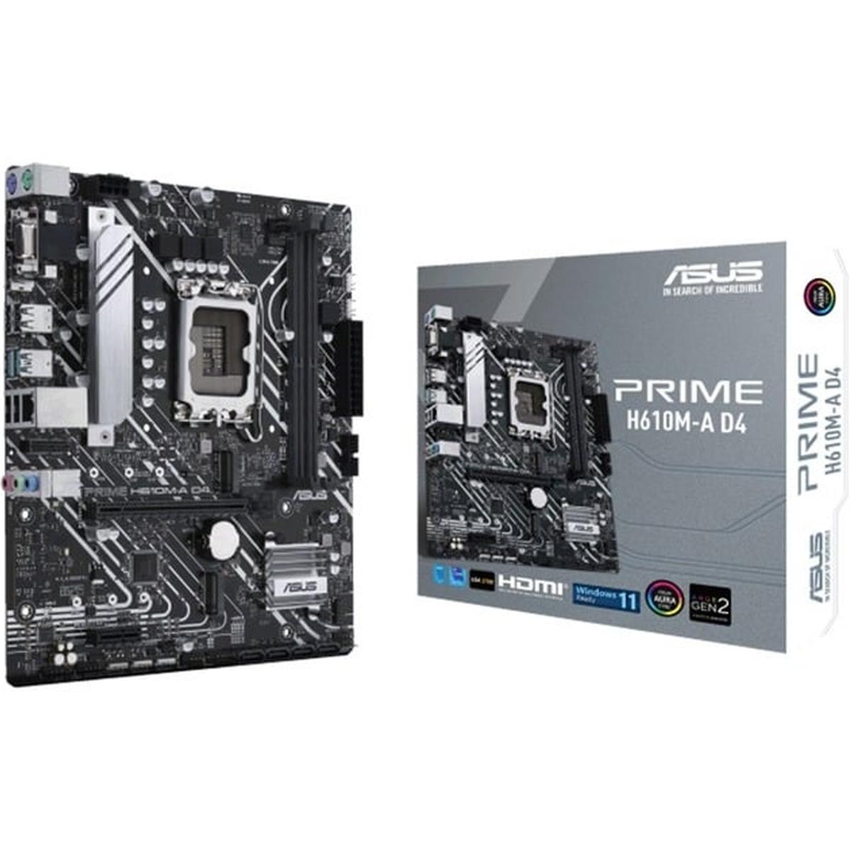Asus Prime H610M-A D4-CSM Business Mainboard Sockel Intel LGA 1700