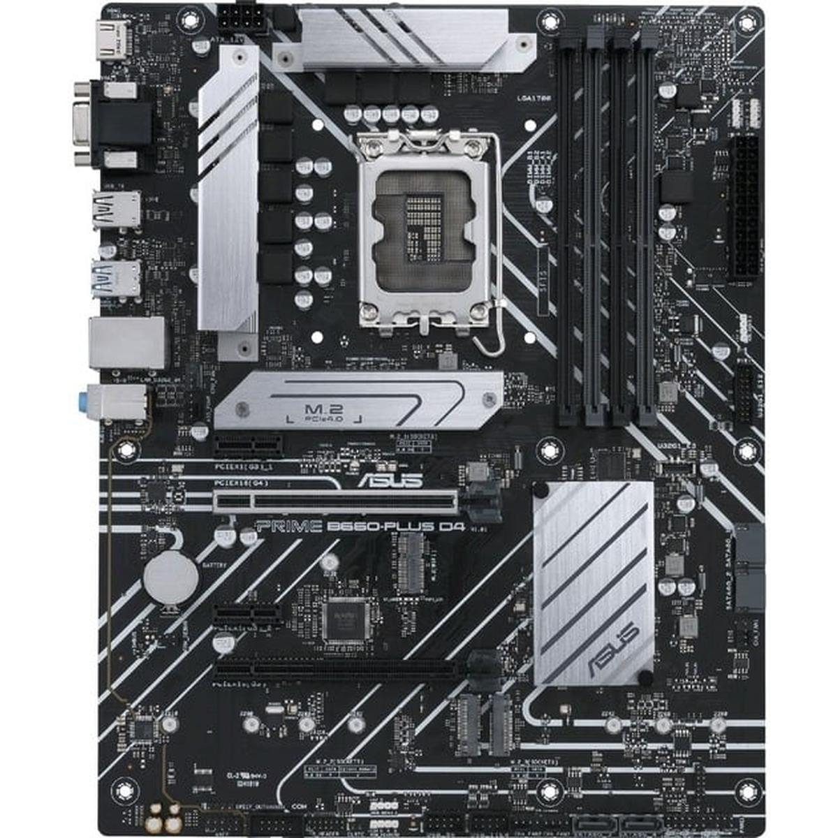 Asus PRIME B660-PLUS D4 Gaming Mainboard Sockel Intel LGA 1700 (2. Wahl)
