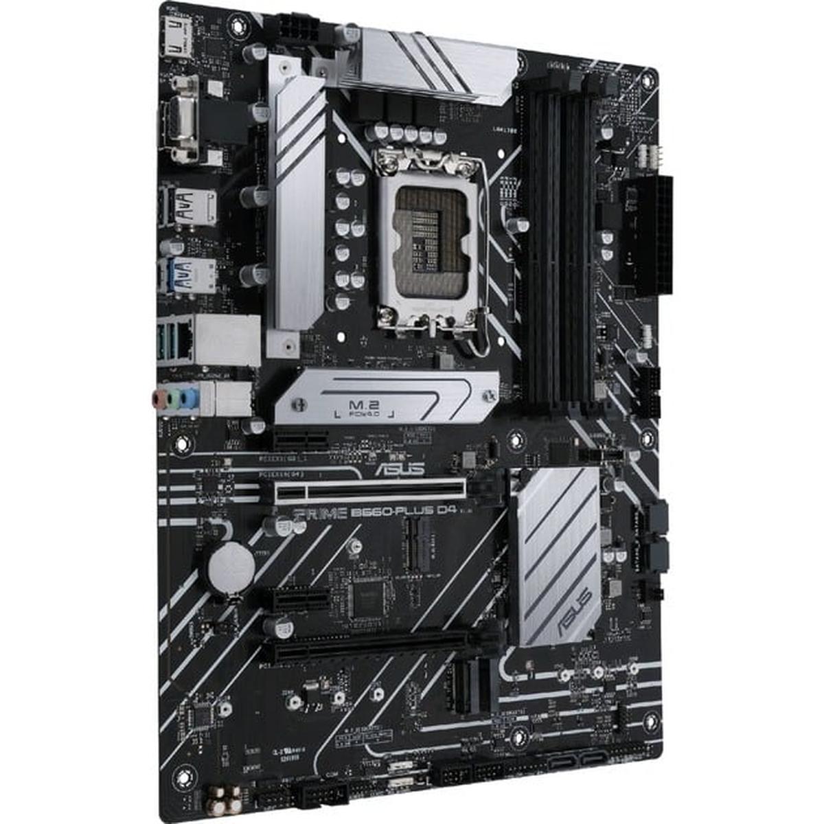 Asus PRIME B660-PLUS D4 Gaming Mainboard Sockel Intel LGA 1700 (2. Wahl)