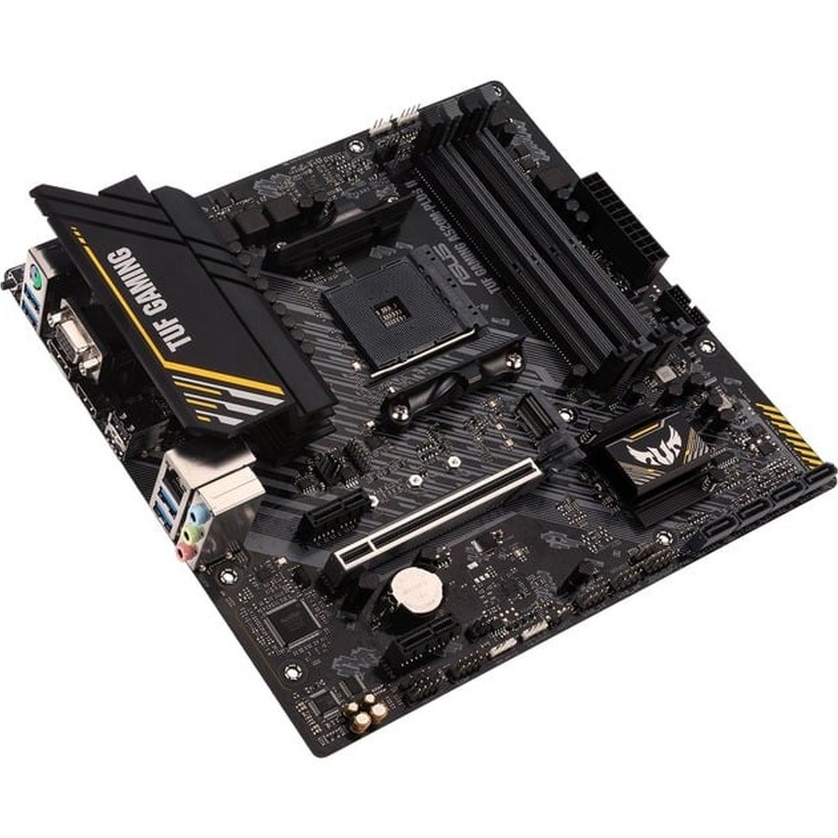 Asus TUF Gaming A520M-PLUS II Micro-ATX-Gaming-Mainboard Schwarz