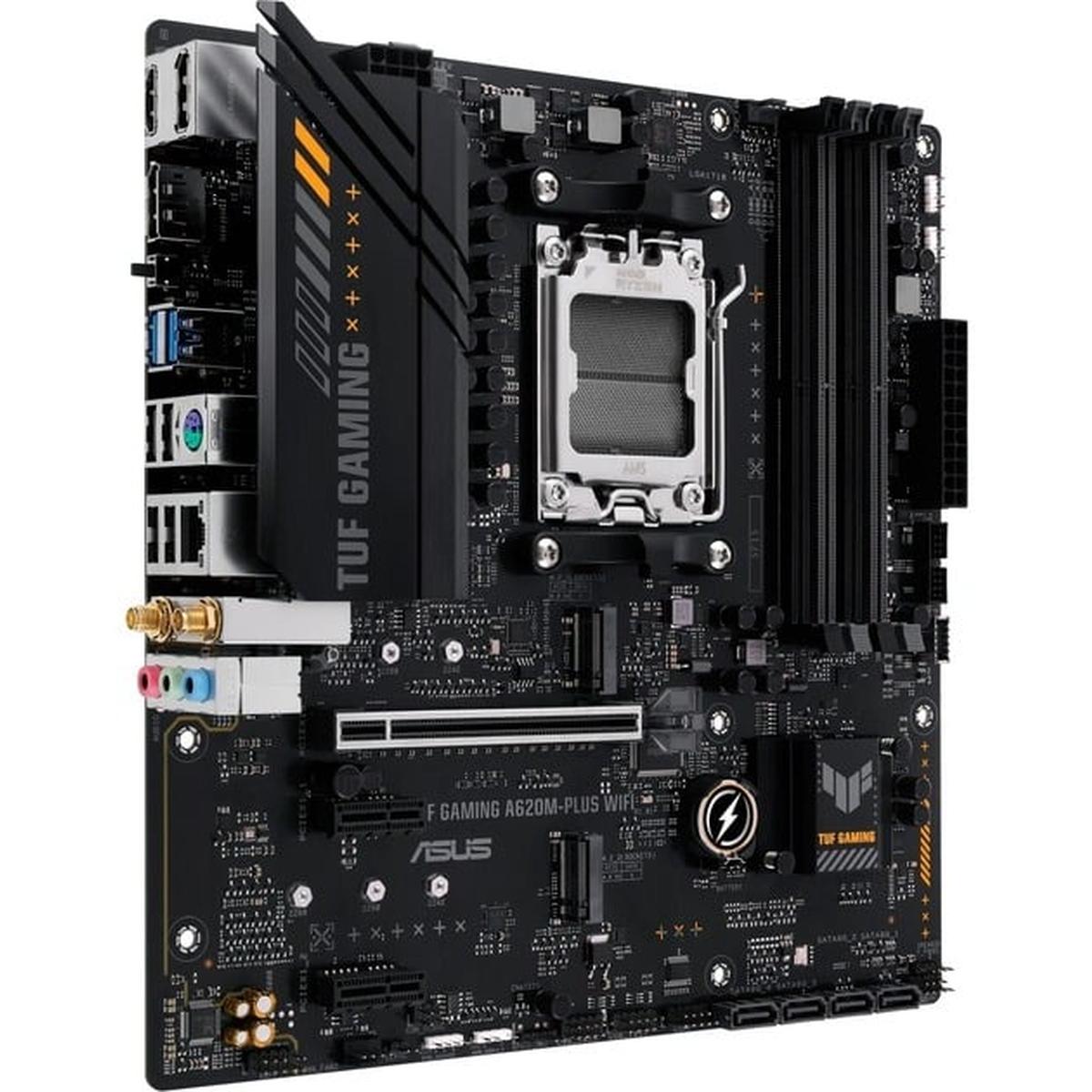 Asus TUF GAMING A620M-PLUS WIFI Mainboard Sockel AMD A620