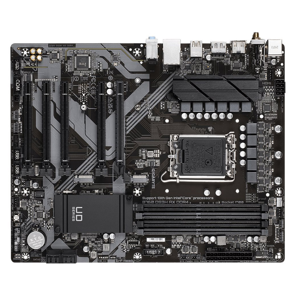 Gigabyte MB B760 S1700 MATX/B760M G X AX DDR4 Mainboard