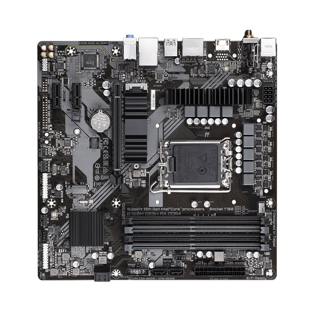 Gigabyte B760M DS3H AX DDR4 Mainboard