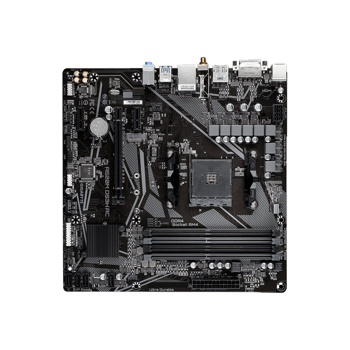 Gigabyte A520M DS3H AC AM4 Mainboard (2. Wahl)