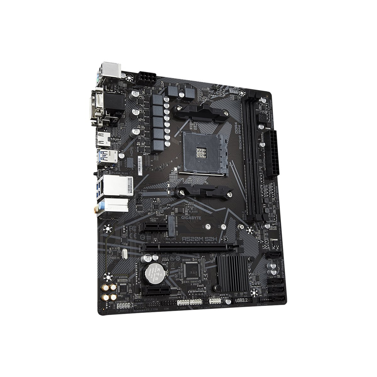 Gigabyte A520M S2H AM4 Mainboard