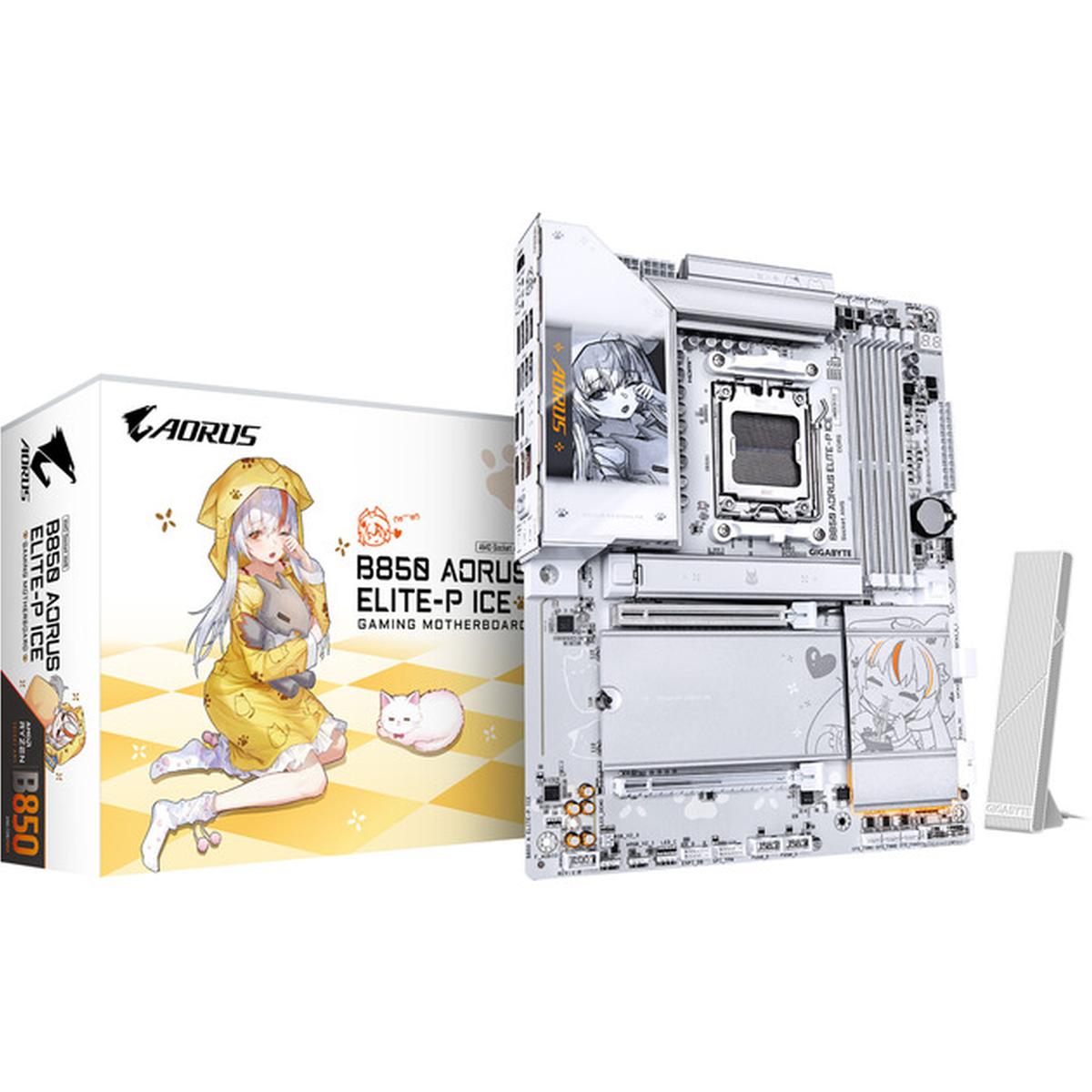 Gigabyte B850 AORUS Elite-P ICE AM5 Mainboard
