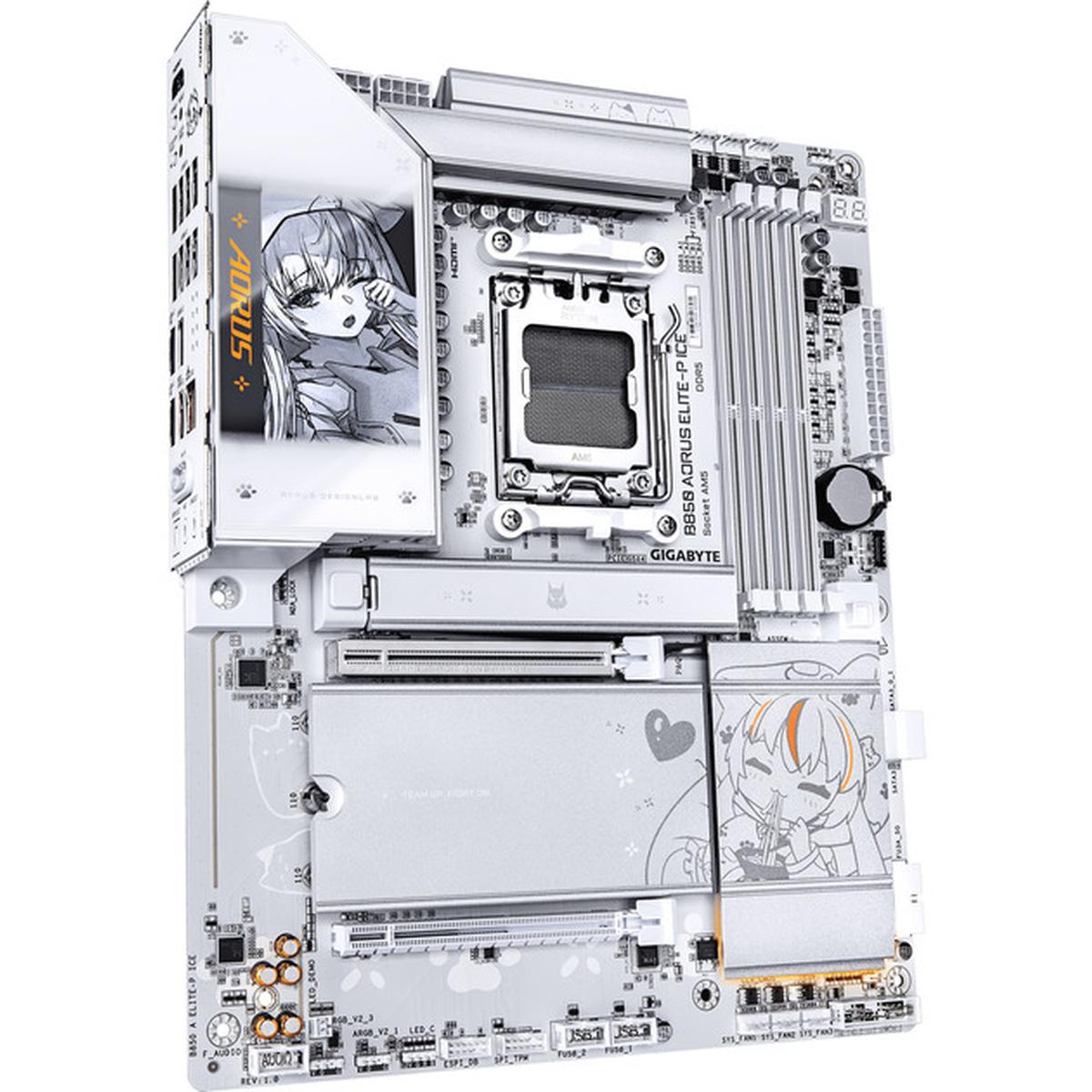 Gigabyte B850 AORUS Elite-P ICE AM5 Mainboard