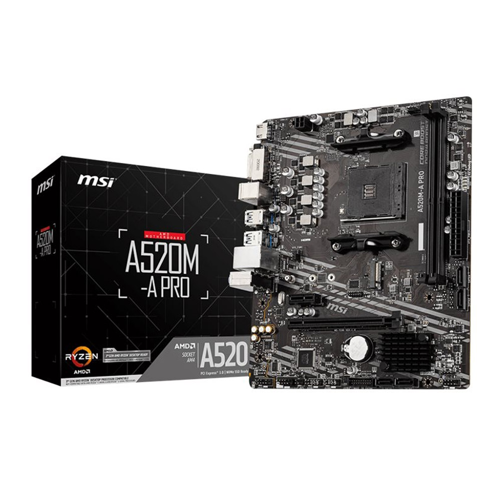 MSI A520M-A PRO Mainboard