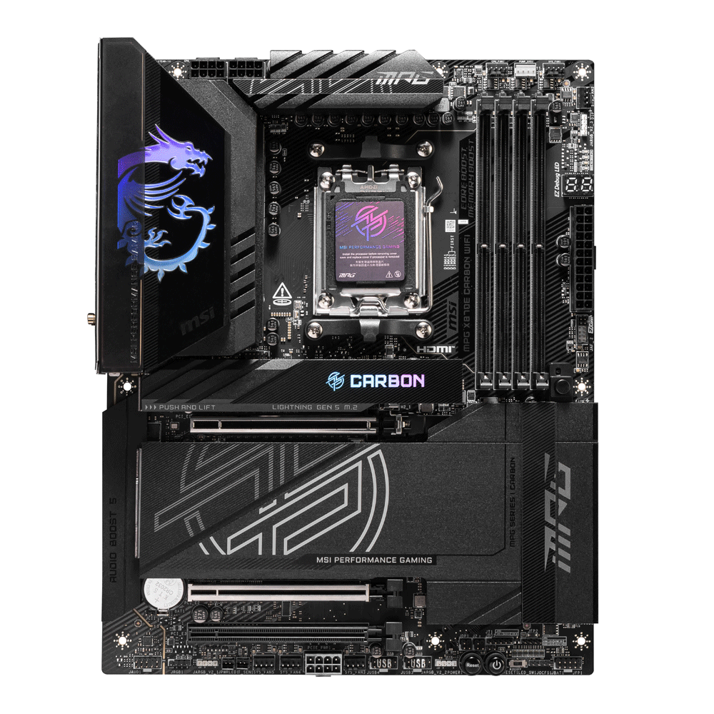 MSI MPG X870E Carbon WiFi Mainboard
