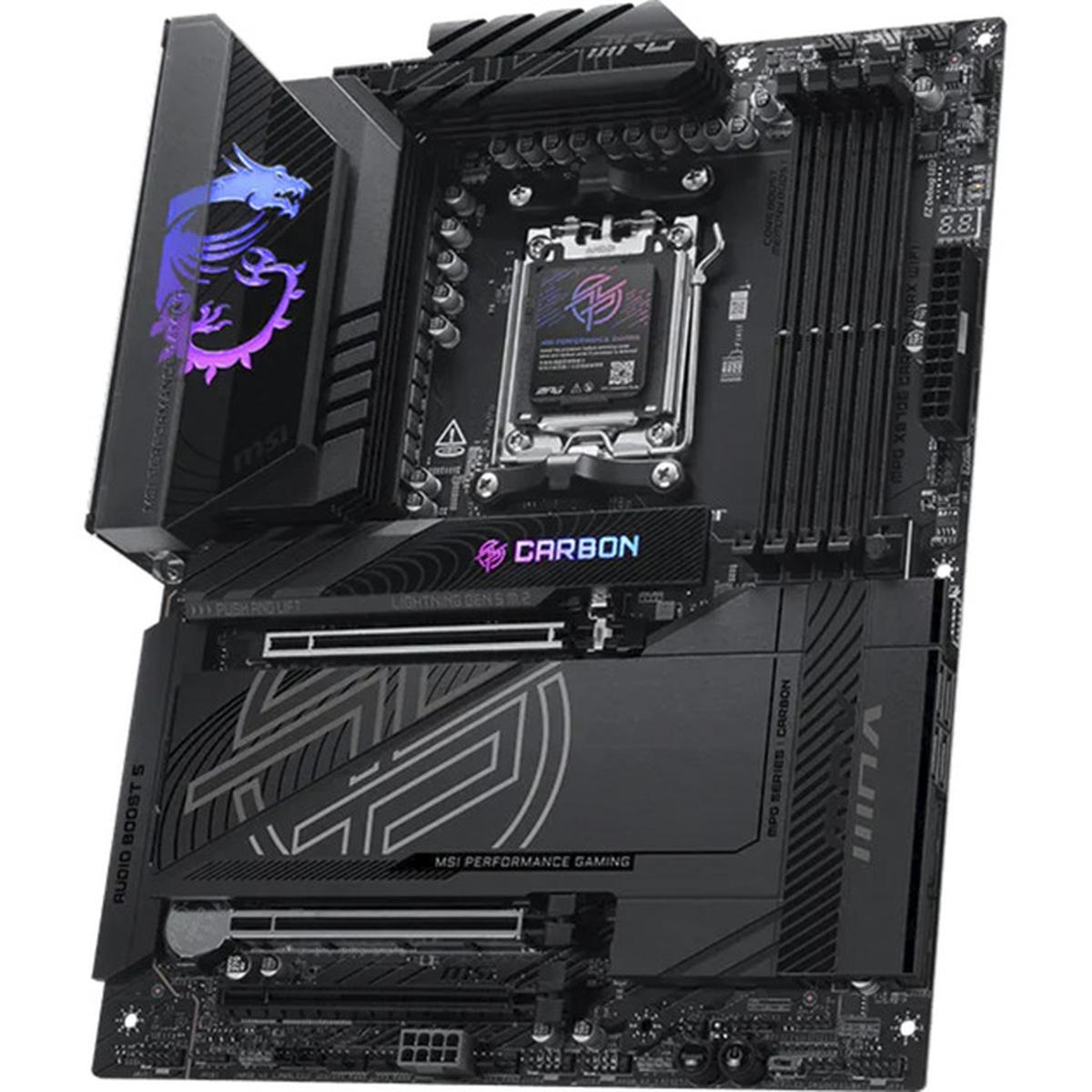 MSI MPG X870E Carbon Max WiFi AM5 ATX Mainboard