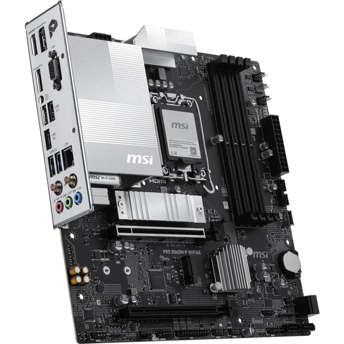MSI PRO B860M-P WiFi6E Sockel 1851 mATX Mainboard