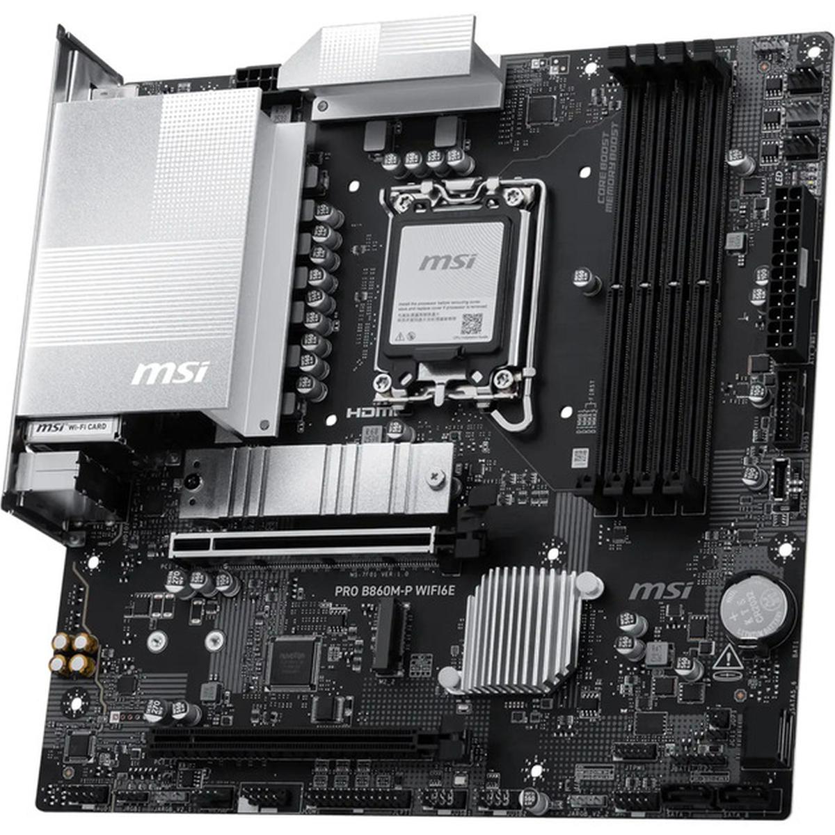 MSI PRO B860M-P WiFi6E Sockel 1851 mATX Mainboard