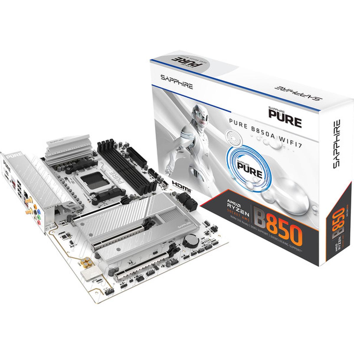 Sapphire Pure B850A WIFI7 Mainboard