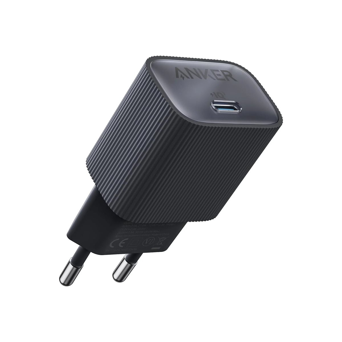 Anker Nano 30W USB-C Wandladegerät schwarz