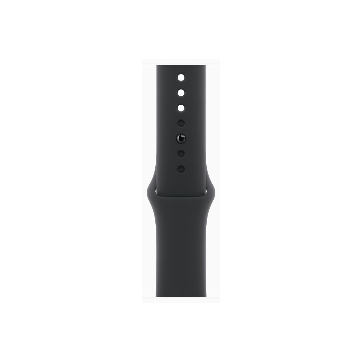 Apple Watch Series 10 GPS 46mm Aluminium Diamantschwarz Sportarmband Schwarz M/L