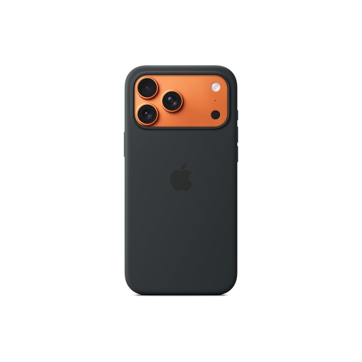 Apple Silikon Case mit MagSafe für Apple iPhone 17 Pro Max schwarz