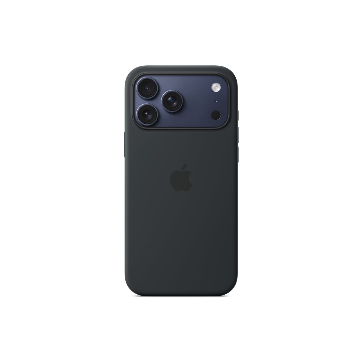 Apple Silikon Case mit MagSafe für Apple iPhone 17 Pro Max schwarz