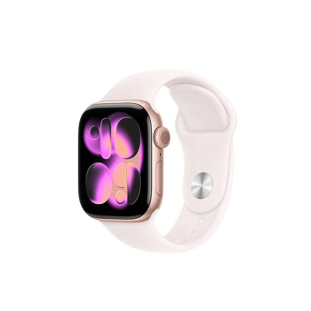 Apple Watch Series 11 42mm GPS + Cellular Smartwatch roségold/blassrosa S/M