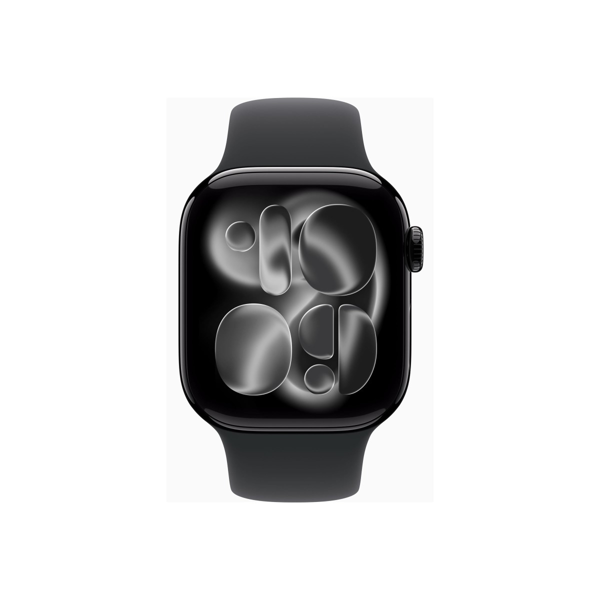 Apple Watch Series 11 42mm GPS Smartwatch diamantschwarz/schwarz M/L
