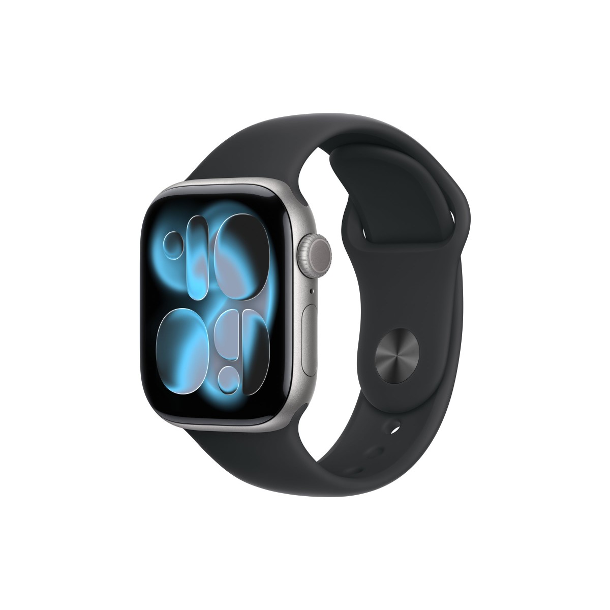 Apple Watch Series 11 42mm GPS Smartwatch space grau/schwarz M/L