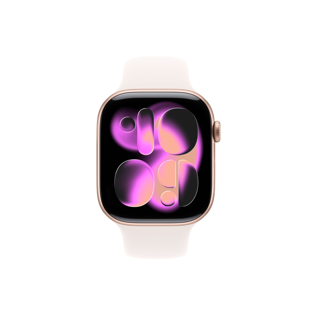 Apple Watch Series 11 46mm GPS Smartwatch roségold/blassrosa S/M