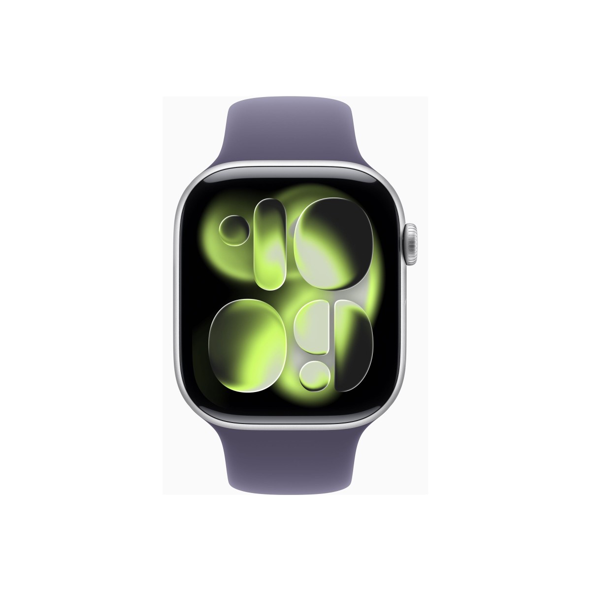 Apple Watch Series 11 46mm GPS Smartwatch silber/nebelviolett S/M