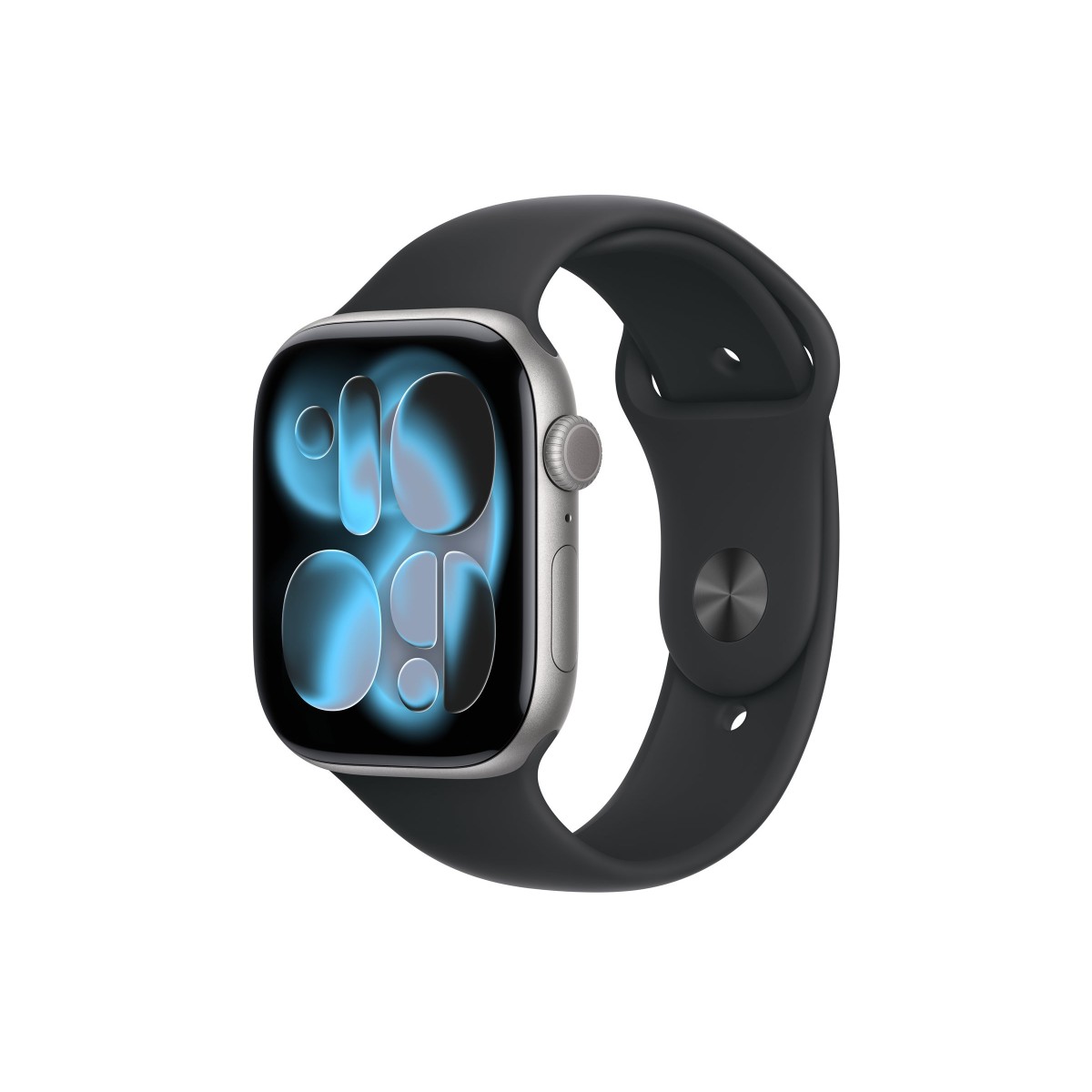 Apple Watch Series 11 46mm GPS Smartwatch space grau/schwarz S/M