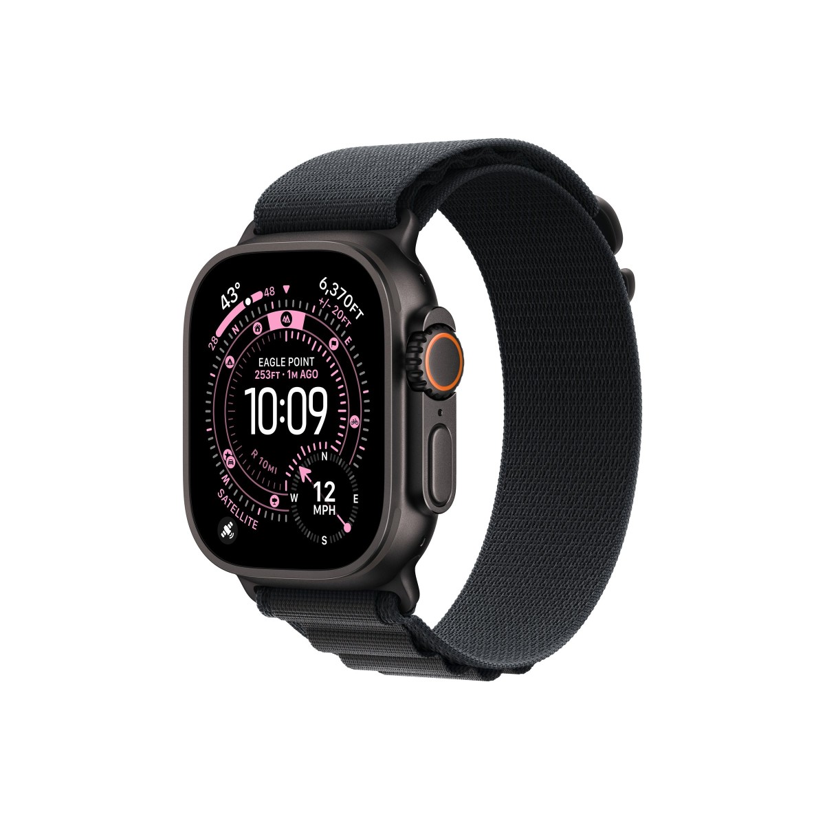 Apple Watch Ultra 3 49mm GPS + Cellular Smartwatch schwarz L