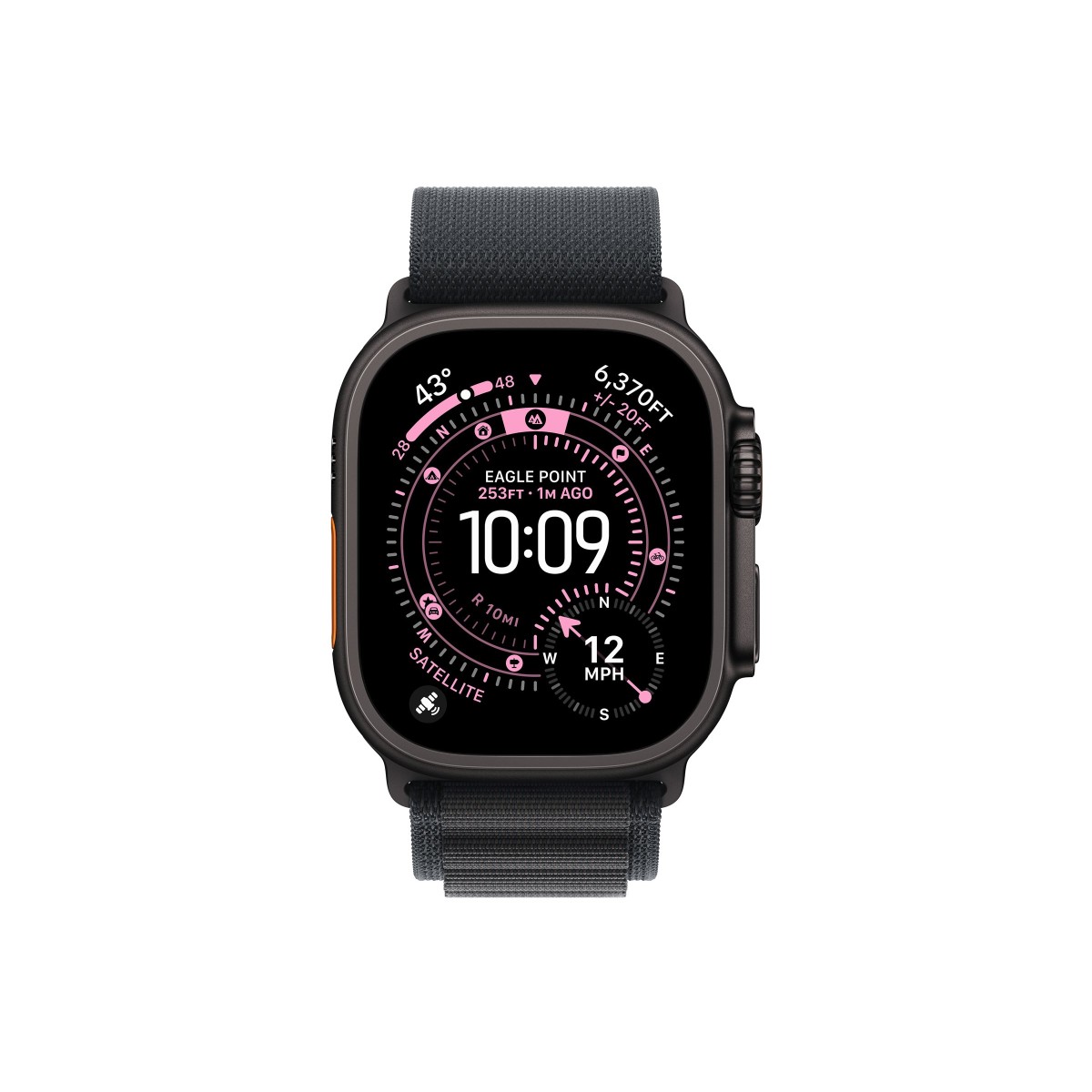 Apple Watch Ultra 3 49mm GPS + Cellular Smartwatch schwarz L