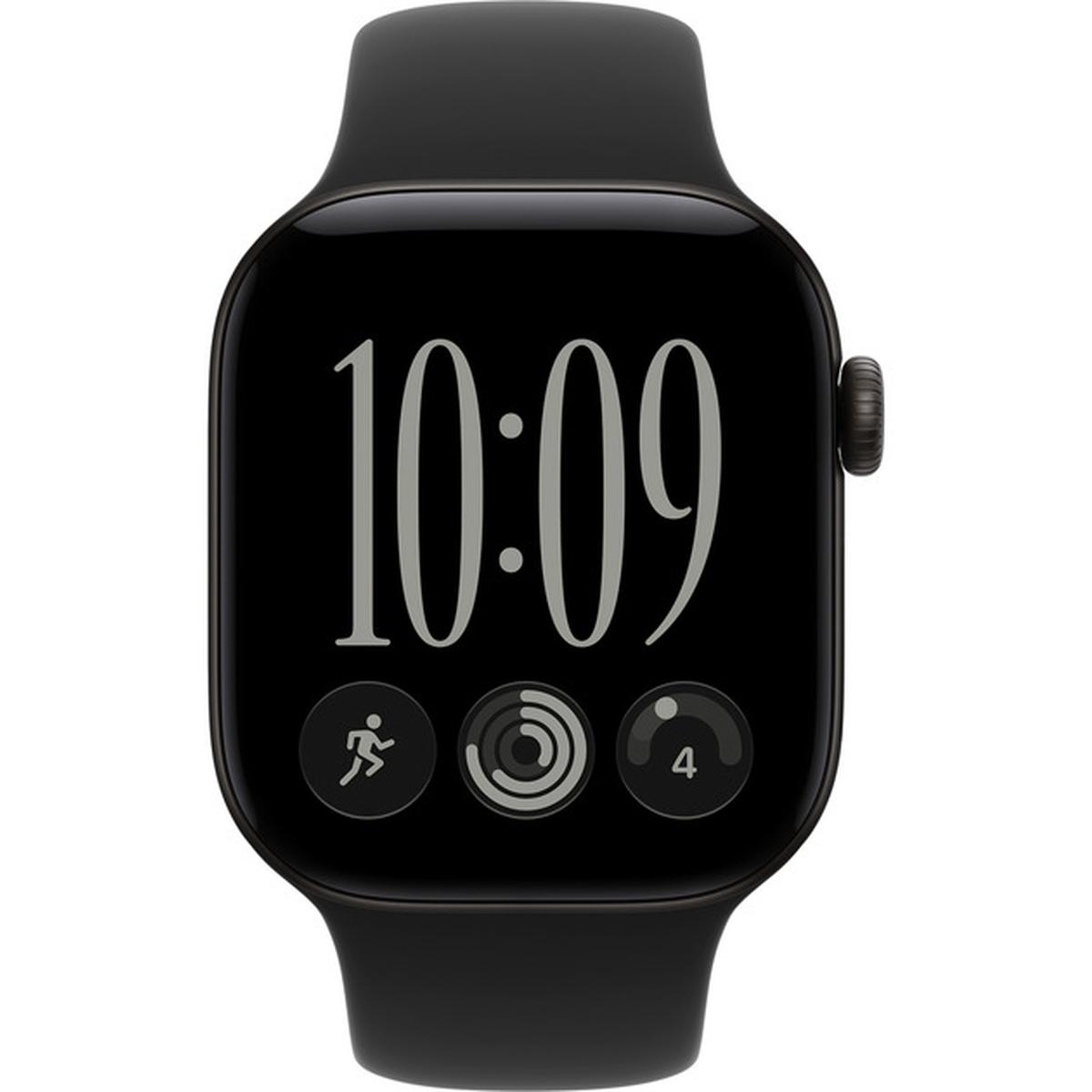 Apple Watch Series 12 GPS 42mm Aluminiumgehäuse Smartwatch schwarz