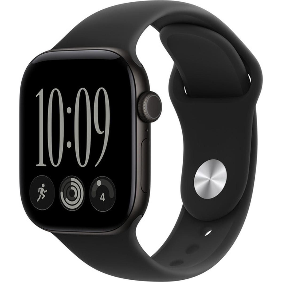 Apple Watch Series 12 GPS + Cellular 42mm Aluminiumgehäuse Smartwatch schwarz