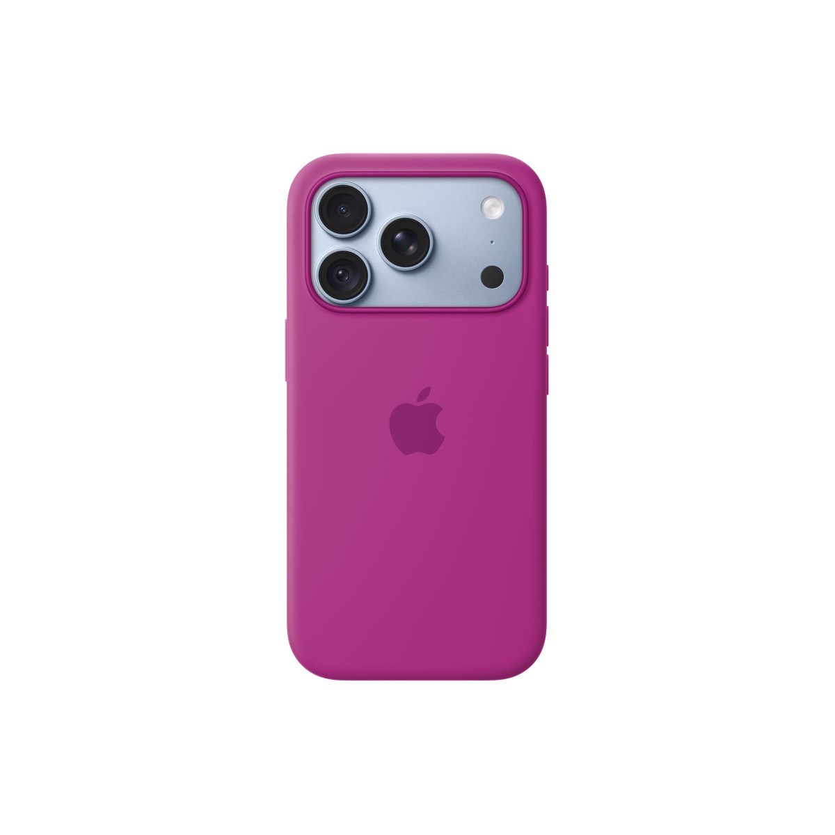 Apple Silikon Case mit MagSafe für iPhone 18 Pro magenta