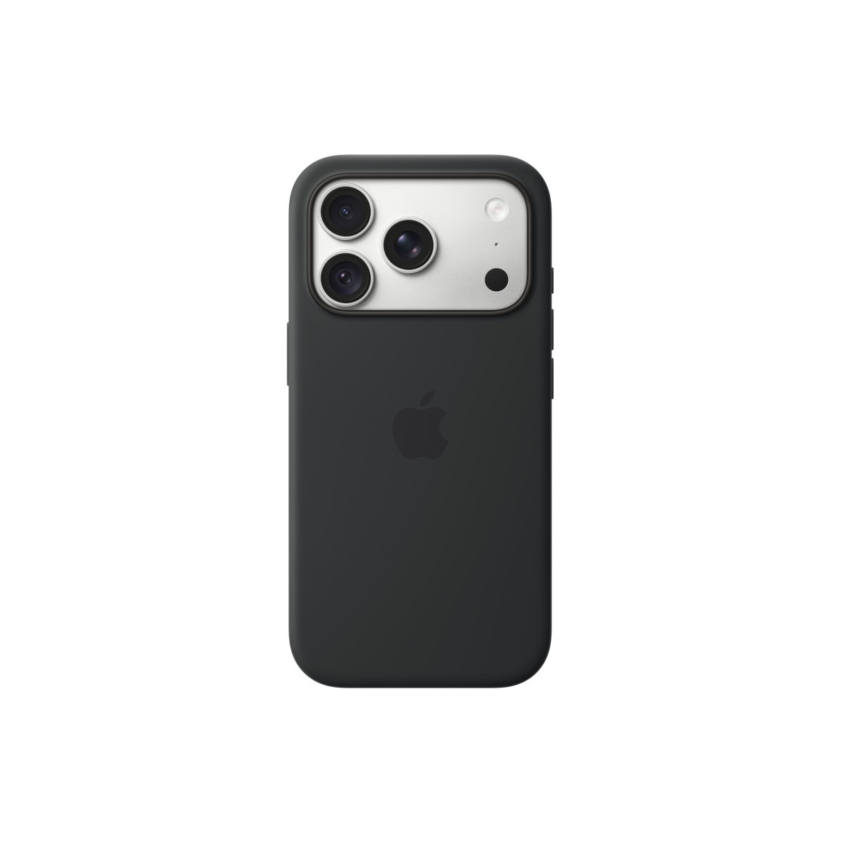 Apple Silikon Case mit MagSafe für iPhone 18 Pro schwarz