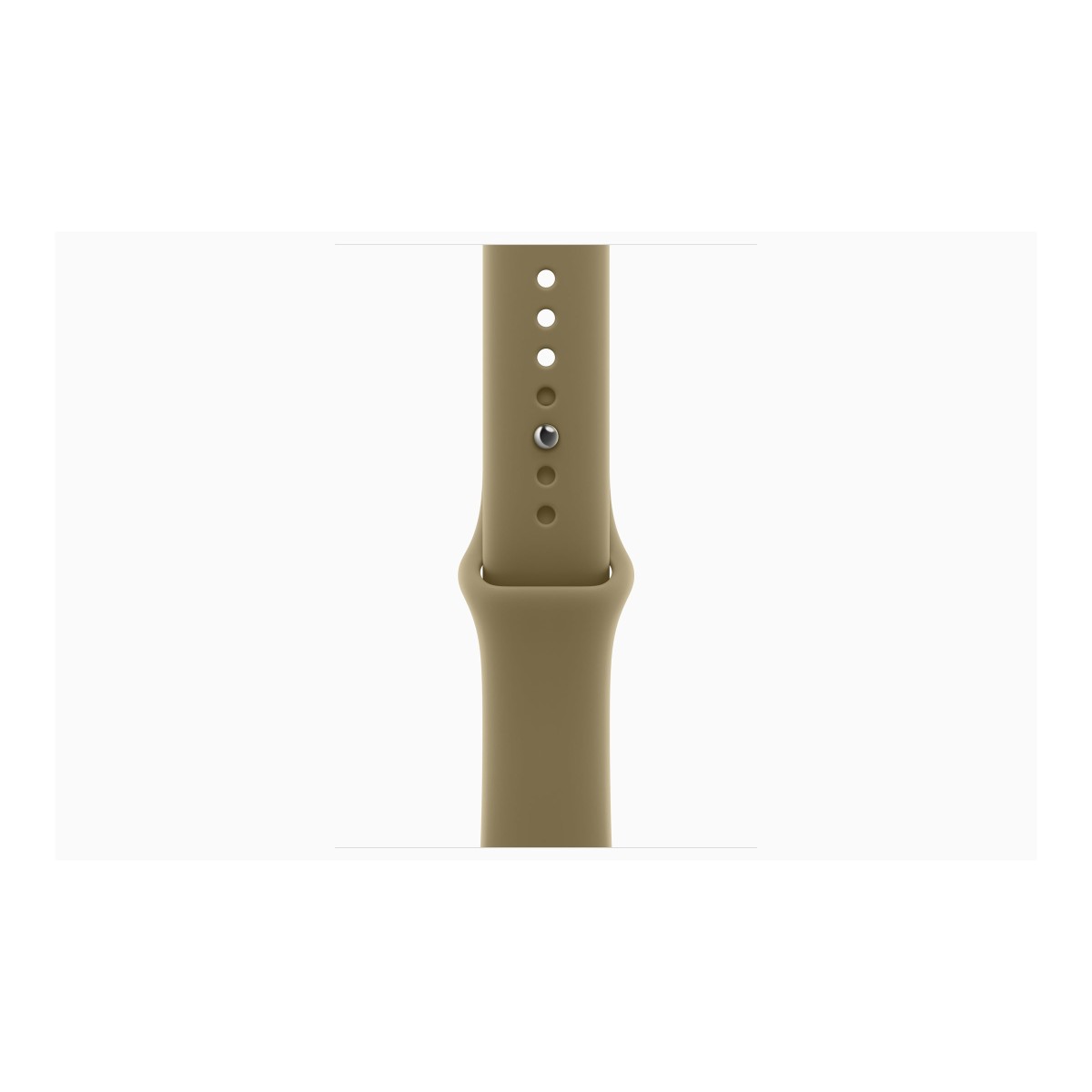Apple Watch Series 12 46mm GPS Aluminium dunkelbronze mit Sportarmband Oliv M/L